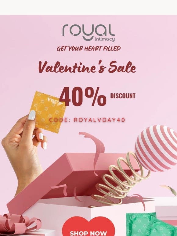 Don’t Miss The Seductive V-Day Deal