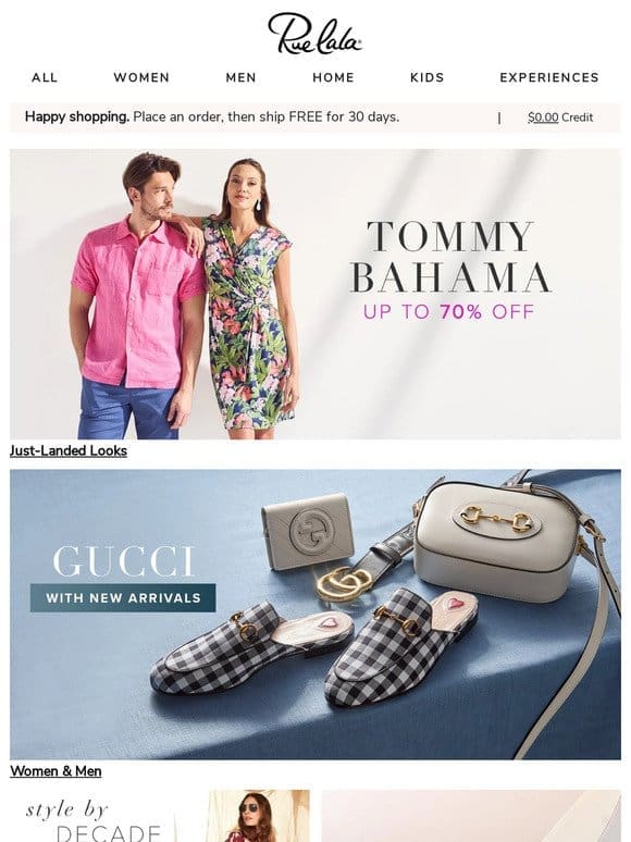ENDS SOON ❗️ New Tommy Bahama Up to 70% Off + More