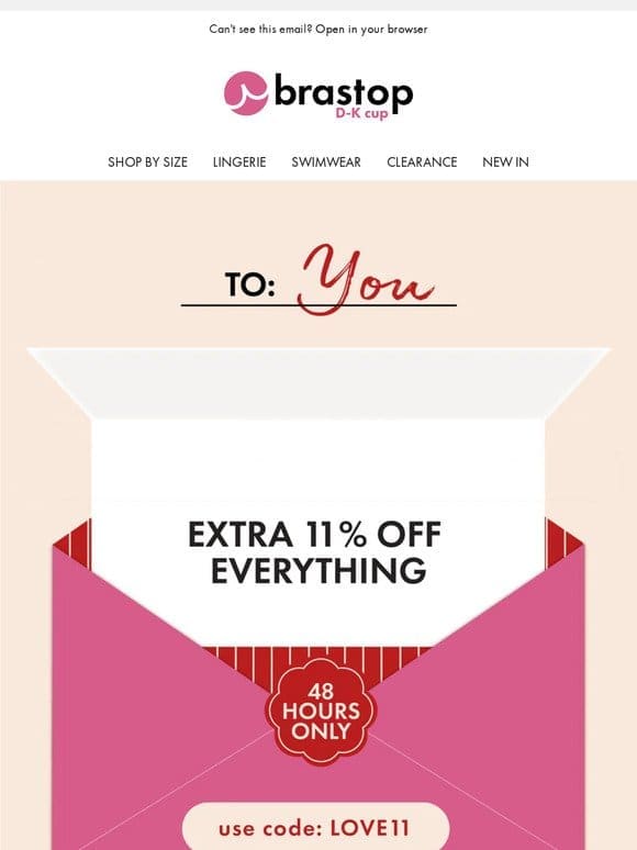 EXTRA 11% OFF EVERYTHING!