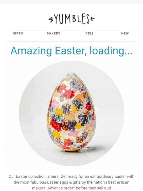 Easter shop now open