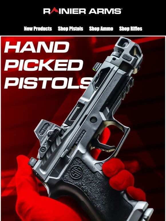 Elevate Your Arsenal With These Handpicked Pistols