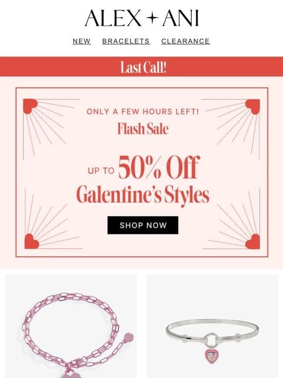 Ending Soon: Galentine’s Flash Sale