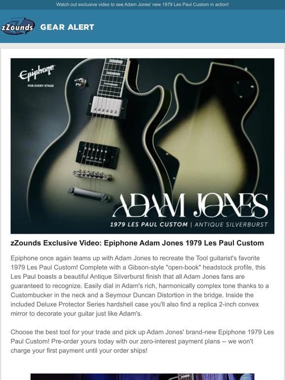 Epiphone and Adam Jones Stir the Pot Once Again!