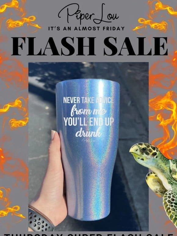 Extended $4.99 Tumbler Flash Promotion!
