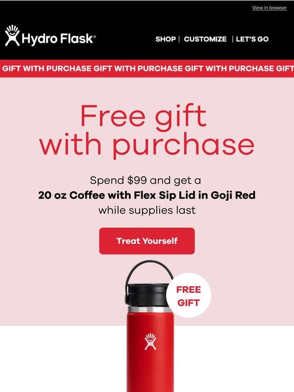 FREE Gift with Purchase