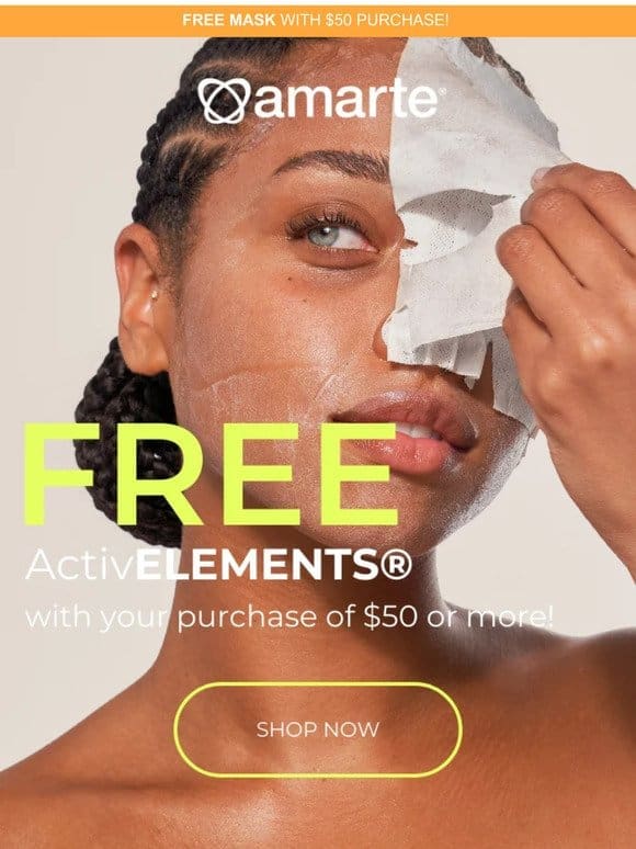 FREE MASK!