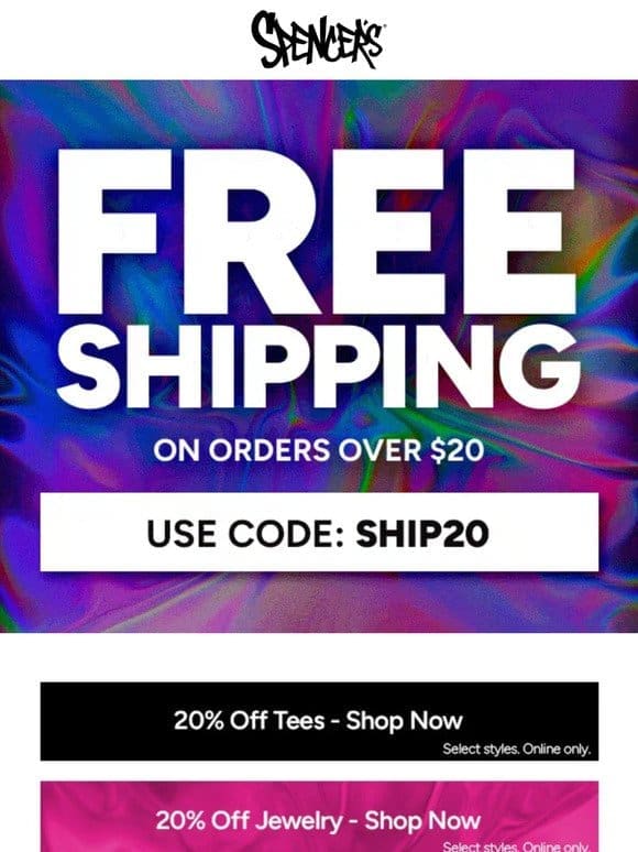 FREE   shipping