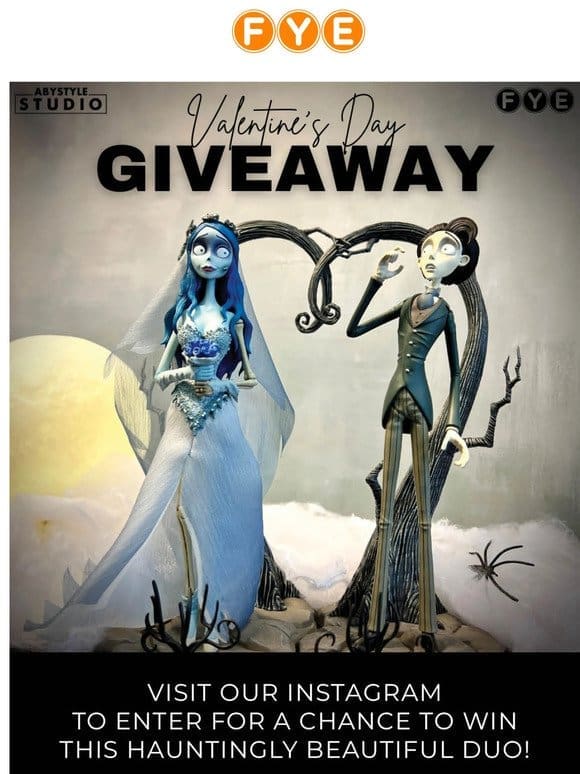 FYE x ABYstyle Corpse Bride Giveaway!