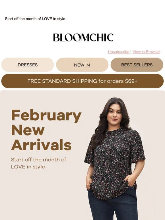 February New Arrivals