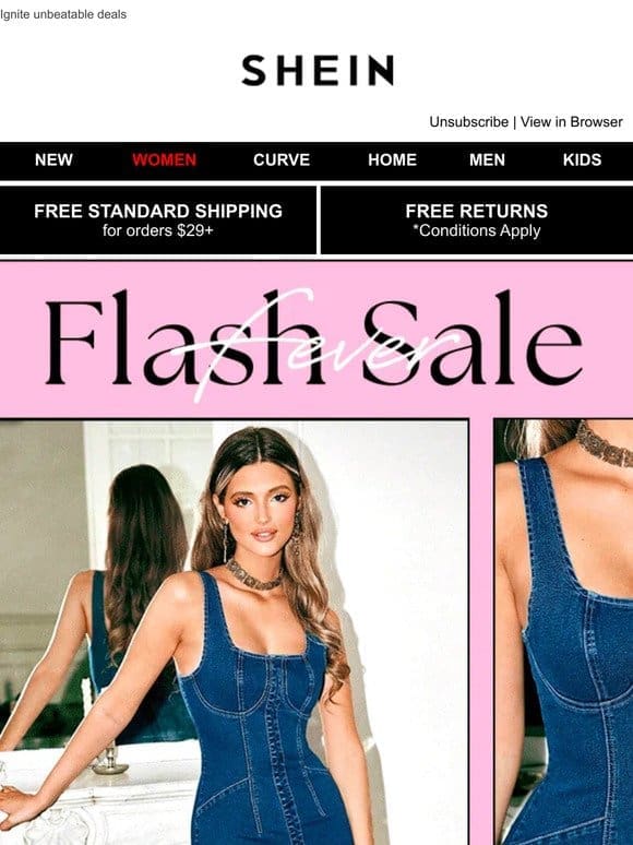 Flash Sale Fever