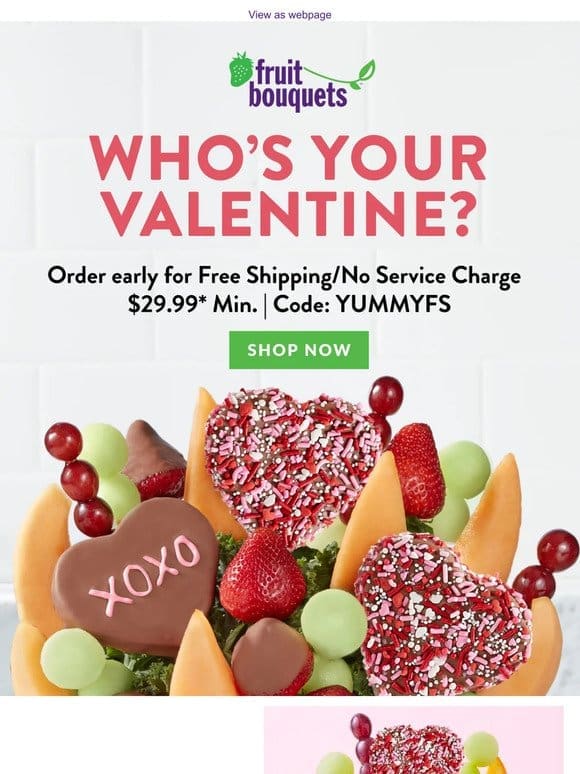 Free Shipping on a Valentine’s Gift They Will Remember