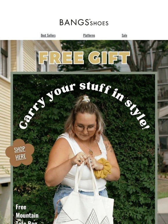 Free Tote Bag Gift!