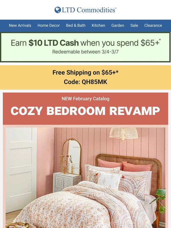 Fresh NEW Bedroom Sets for Spring!