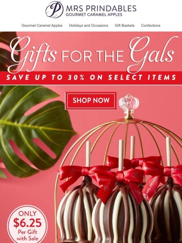 Galentine’s Day Gifts → Up to 30% OFF