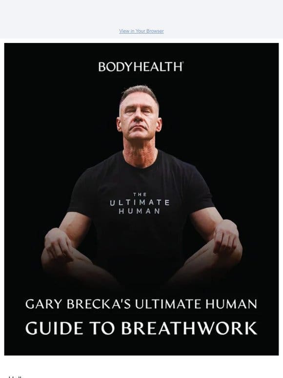 Gary Brecka’s Ultimate Human Breathwork Guide