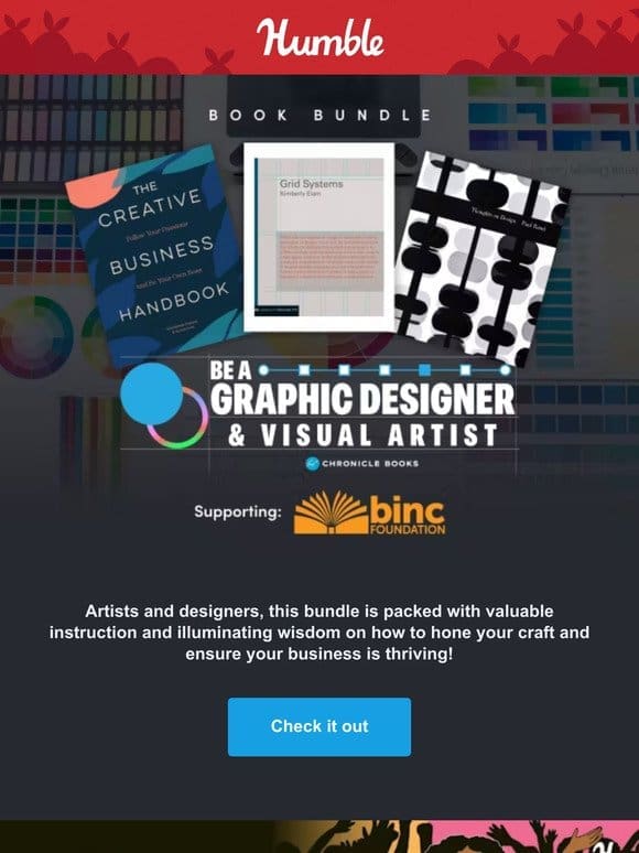 Get 20+ books on the art， business & philosophy of graphic design
