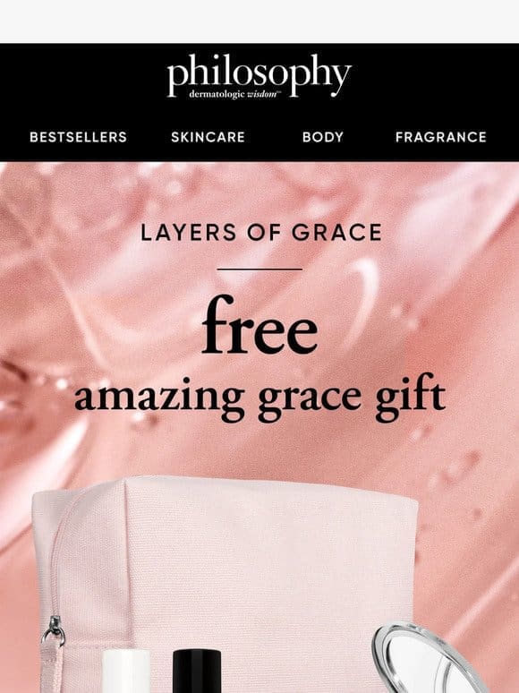 Get An Amazing Grace Gift FREE On Your Next Order