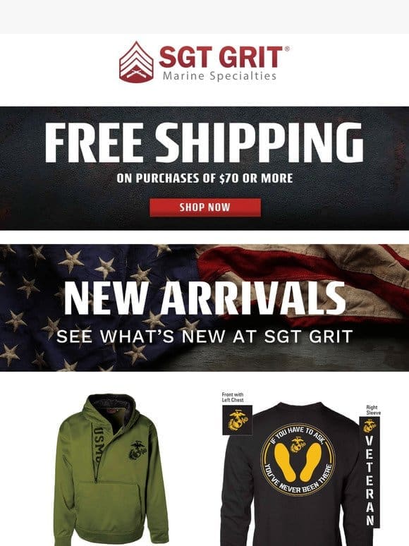 Get Free Shipping on Orders Over $70