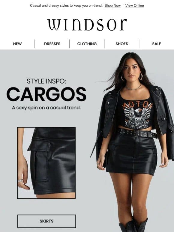 Get The Look: Cargo Style