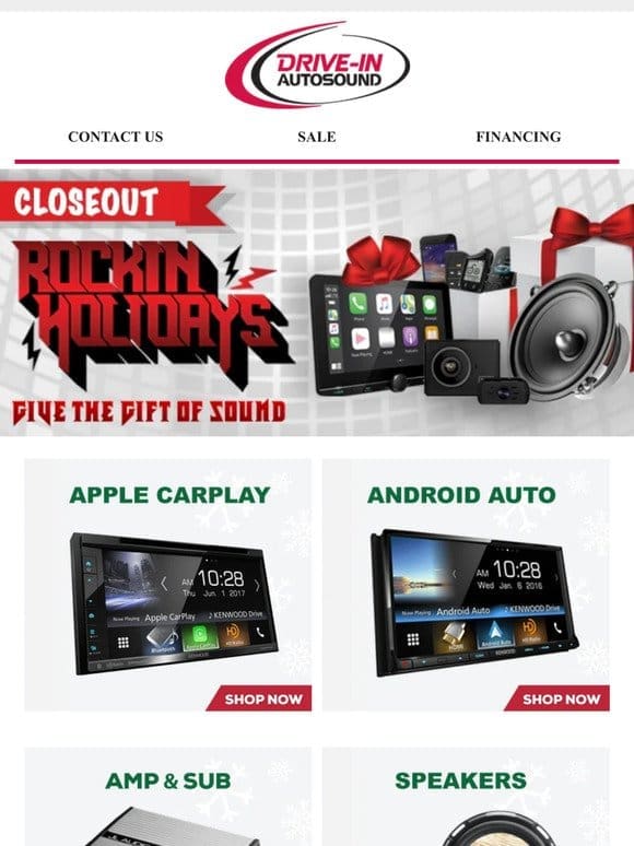 Get What You Really Wanted! Up To 50% Off Car Audio!