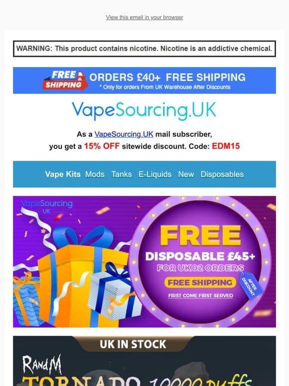 Get Your 10000 Puffs Vape £8.99