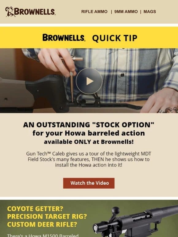 Great “stock option” for your Howa action