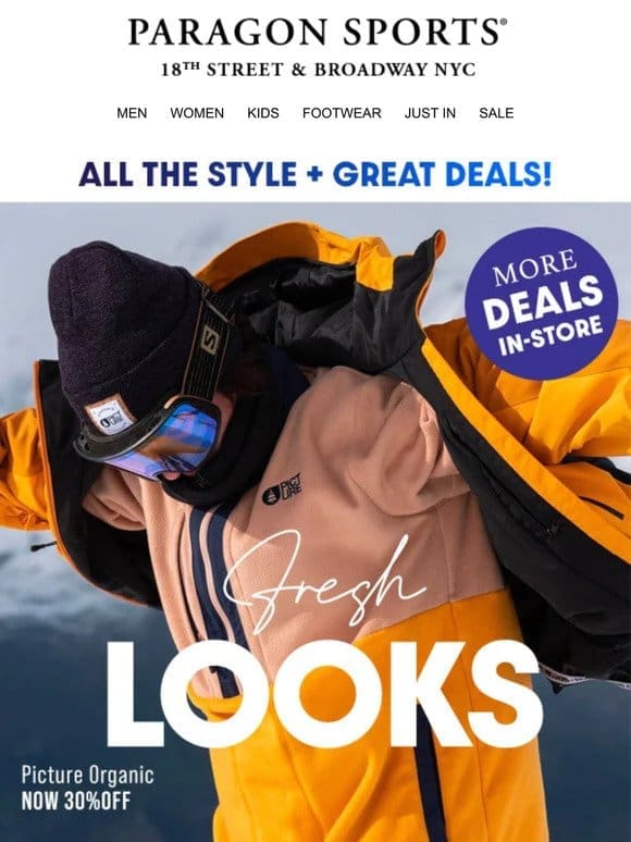 HIT THE SALE >> THEN THE SLOPES!