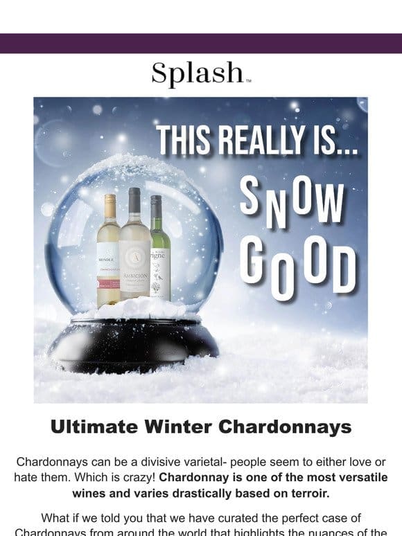 HOT DEAL ALERT: The Winter Chardonnay 15-Pack Is Here!