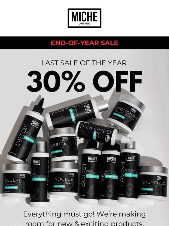 HURRY! BIGGEST SALE OF THE YEAR