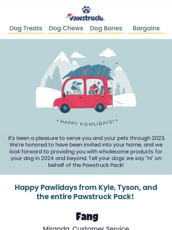 Happy Howlidays!