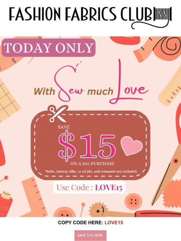 Happy Valentines   Save $15 Today With Our Coupon