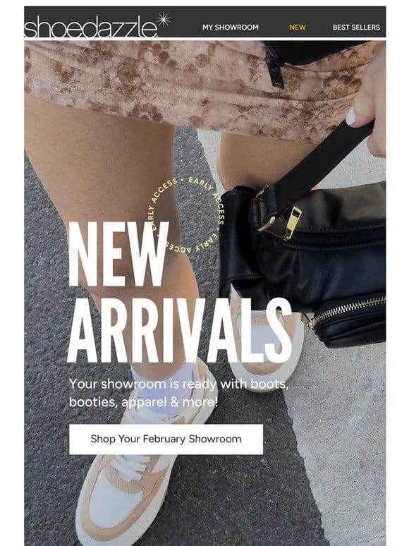 Hey VIP! Early Access to Your February Showroom