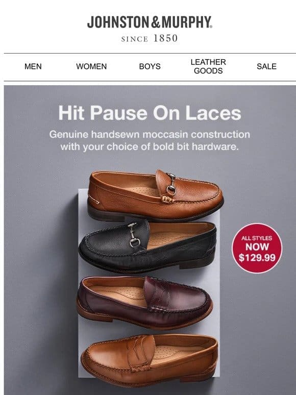 Hit Pause On Laces | Final Days of SALE