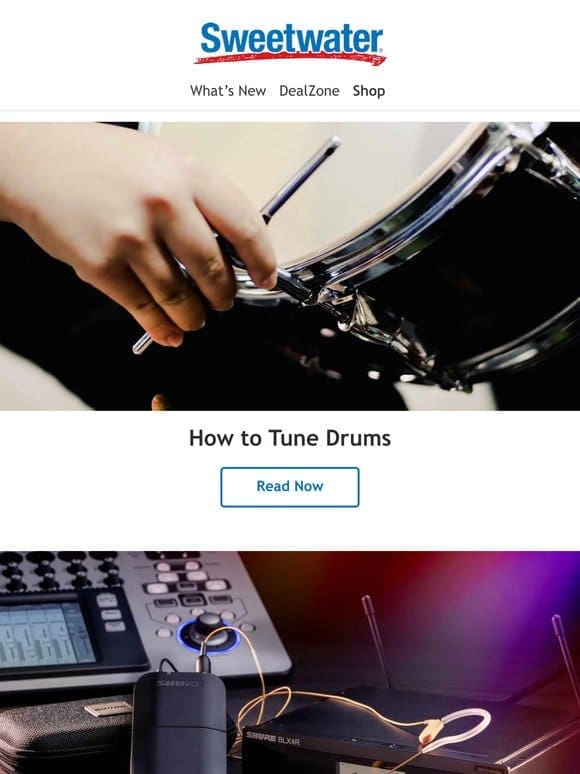 How to Tune Drums