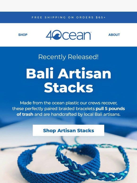 ICYMI: The new Bali Artisan Stacks