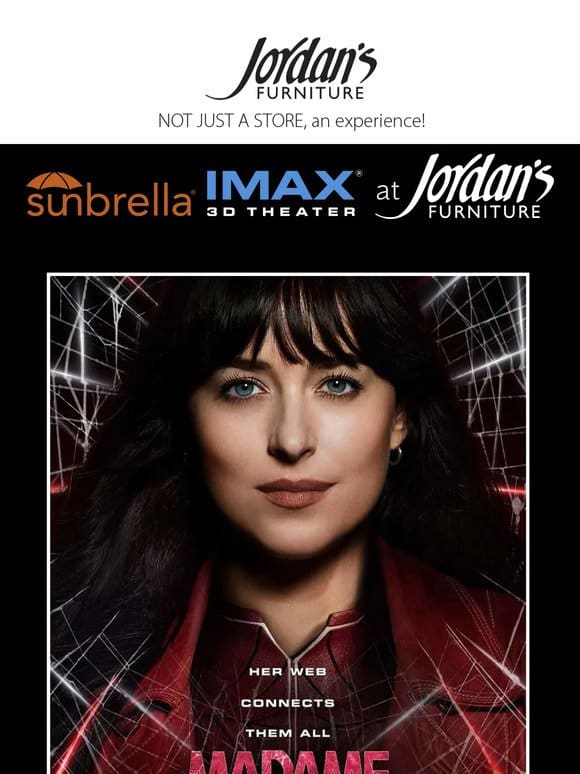 IMAX: Madame Web is Now Playing!