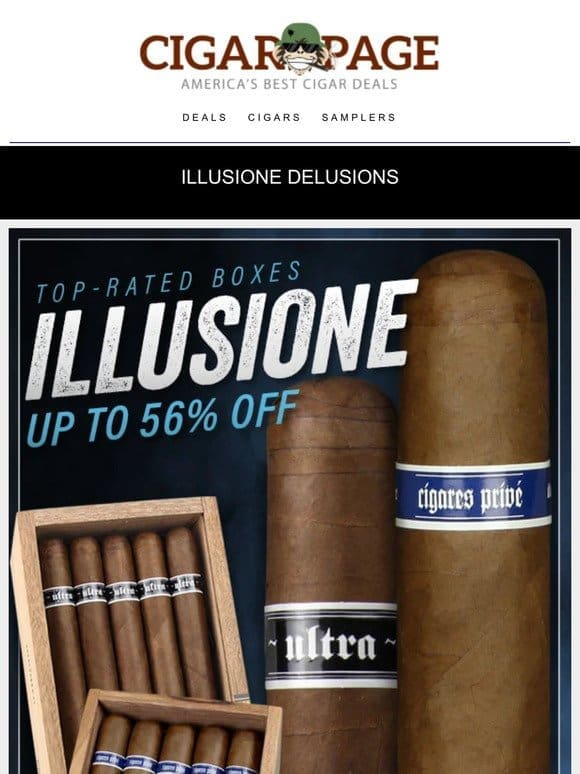 Illusione closeout boxes up to 56% off