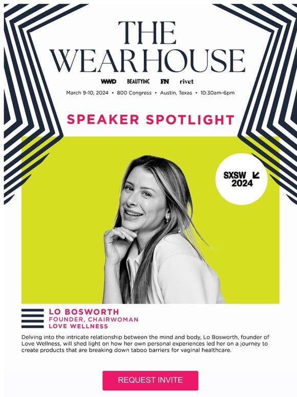 In Conversation With Lo Bosworth LIVE at The Wear House at SXSW