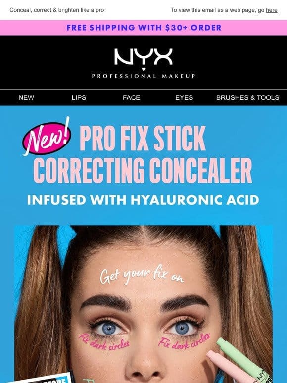 Introducing Pro Fix Sticks Correcting Concealer!