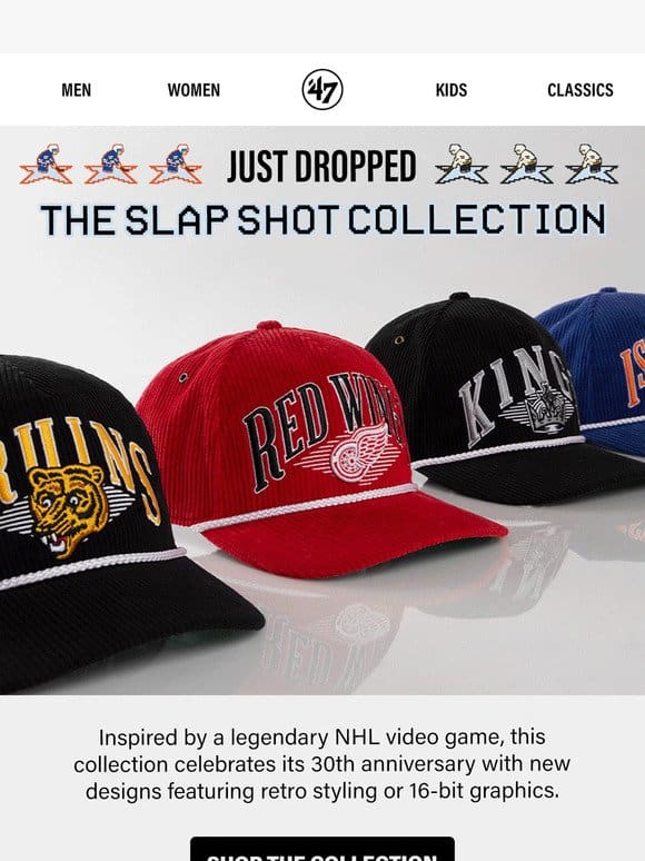 Introducing the Slap Shot Collection