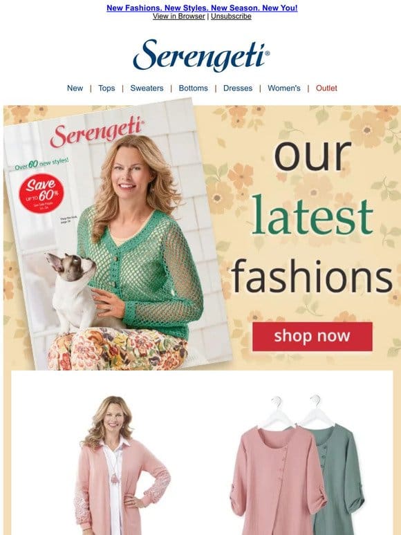 It’s For YOU ~ New Spring Catalog Fashions ~ Shop NOW