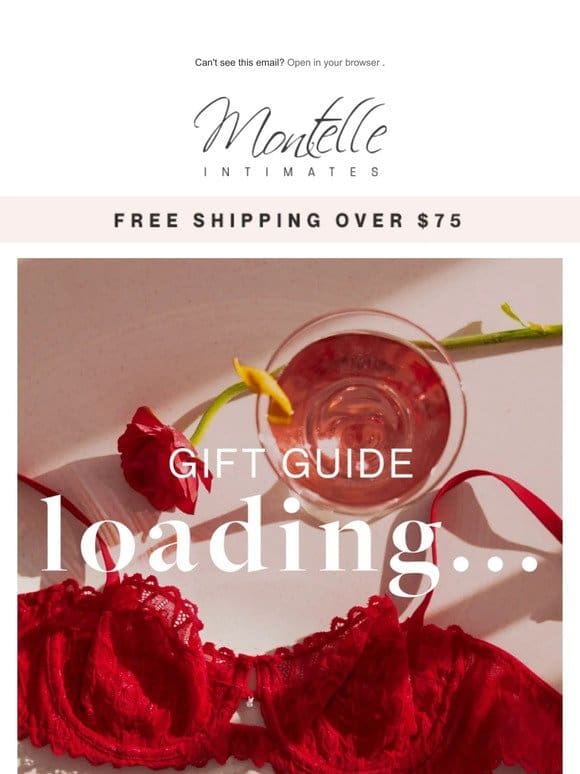 It’s here: The Montelle V-Day Gift Guide