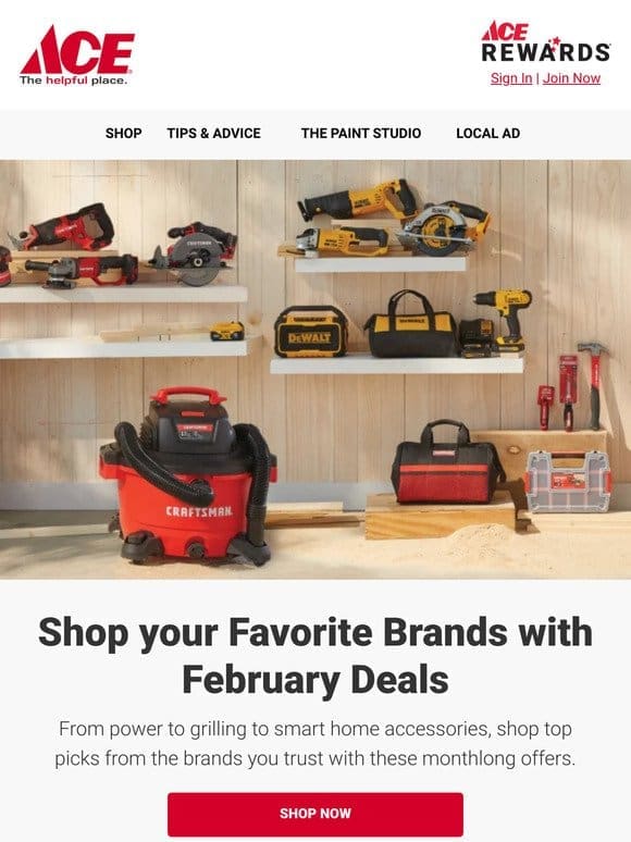 JUST IN | New February Deals