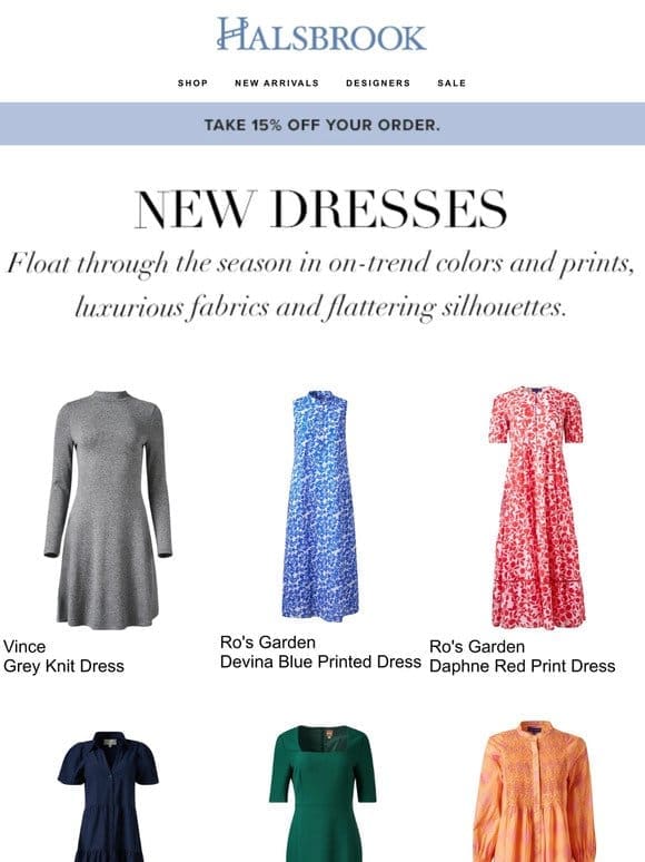 Just In: Dresses