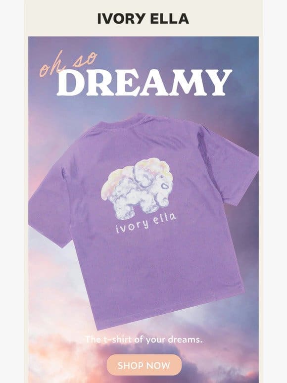 Keep your Head In The Clouds with our Newest Collection Launch!  ☁️