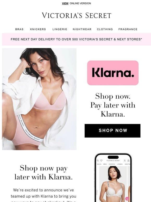 Klarna is here!