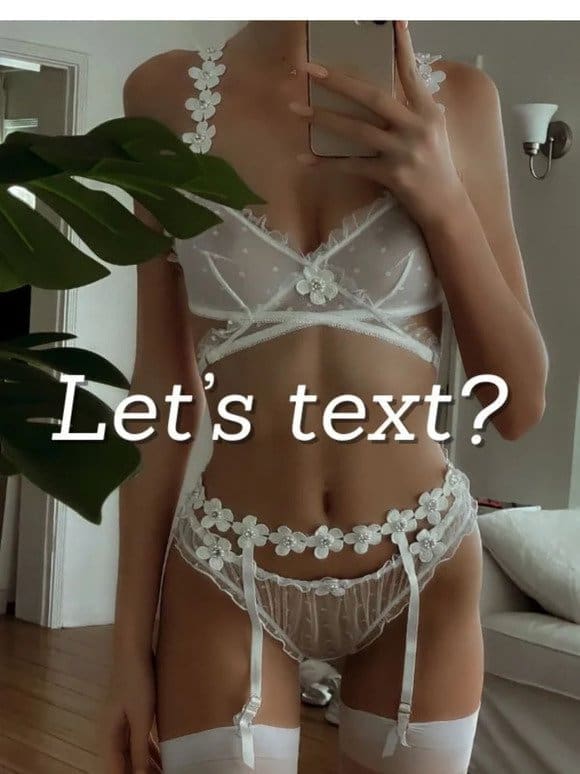 LET’S TEXT?