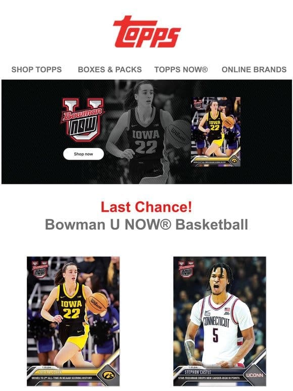 Last Chance | Caitlin Clark Bowman U NOW® Basketball!