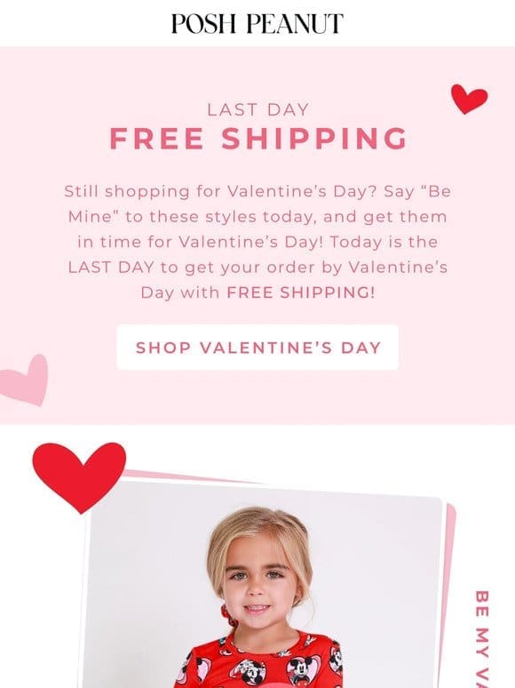 Last Day FREE Shipping For V-Day ⏰