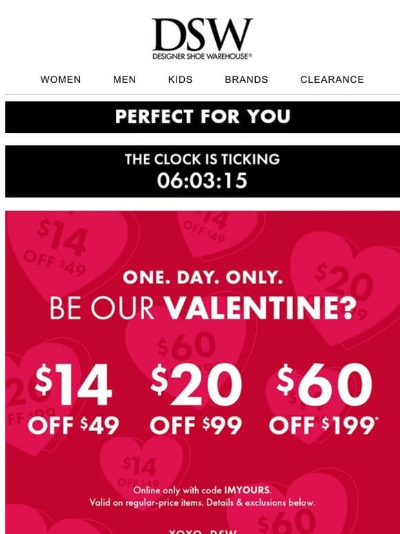 Last call for your V-Day treat